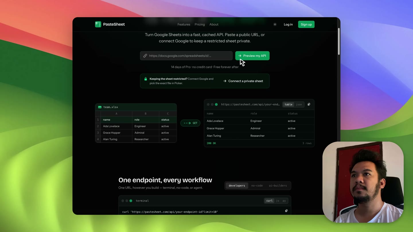 Preview of the ScreenBadger demo video